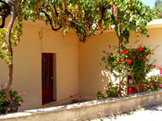 Your Crete property? Vine-shaded and rose-perfumed