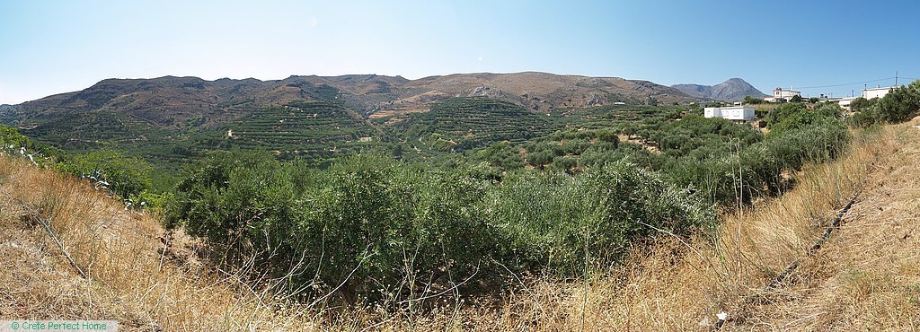 Level plot near to Falassarna, rural & sea views, ideal for touristic use